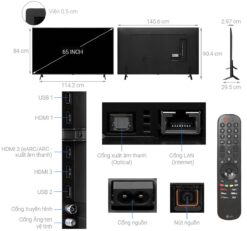 thong so ky thuat Tivi LG 65QNED80TSA 65 inch 4K QNED Smart