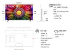 thong so ky thuat Tivi LG 65UR8050PSB 65 inch 4K LED Smart