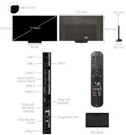 thong so ky thuat Tivi LG 77C4PSA 77 inch 4K OLED Smart