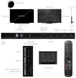 thong so ky thuat Tivi LG 83C4PSA 83 inch 4K OLED Smart