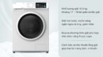 Máy giặt Casper WF-105I140BWC 10.5kg inverter - Ảnh 2