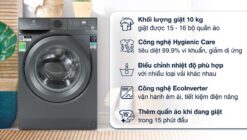tinh nang May giat Electrolux EWF1024M3SB 10Kg long ngang inverter