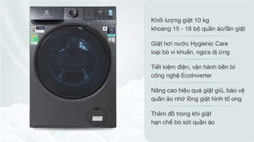 tinh nang May giat Electrolux EWF1024P5SB 10Kg long ngang inverter