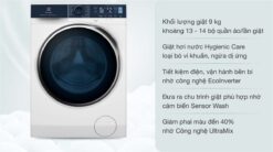 tinh nang May giat Electrolux EWF9042Q7WB 9Kg long ngang inverter