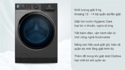 tinh nang May giat Electrolux EWF9042R7SB 9Kg long ngang inverter