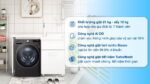 Máy giặt sấy LG F2721HVRB 21kg 12kg inverter - Ảnh 2