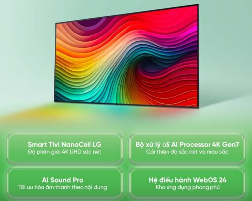 tinh nang Tivi LG 50NANO81SQA 50 inch 4K NanoCell Smart