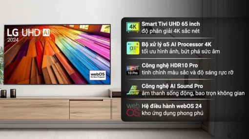 tinh nang Tivi LG 65UT8050PSB 65 inch 4K LED Smart