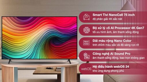 tinh nang Tivi LG 75NANO81TSA 75 inch 4K NanoCell Smart