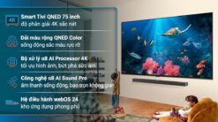 tinh nang Tivi LG 75QNED86TSA 75 inch 4K QNED Smart