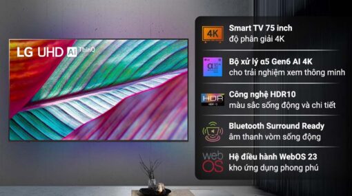 tinh nang Tivi LG 75UR7550PSC 75 inch 4K LED Smart