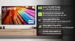 tinh nang Tivi LG 75UT8050PSB 75 inch 4K LED Smart
