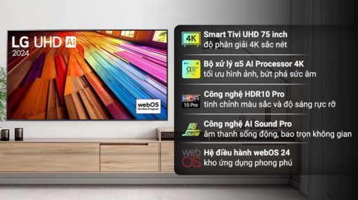 tinh nang Tivi LG 75UT8050PSB 75 inch 4K LED Smart