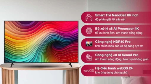 tinh nang Tivi LG 86NANO81TSA 86 inch 4K NanoCell Smart