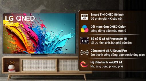 tinh nang Tivi LG 86QNED86TSA 86 inch 4K QNED Smart