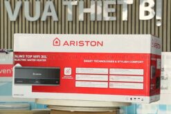 Binh nong lanh ARISTON SLIM3 20 TOP WIFI AG 20L lit SL3 ngang gian tiep 2.5FE 2500w 10