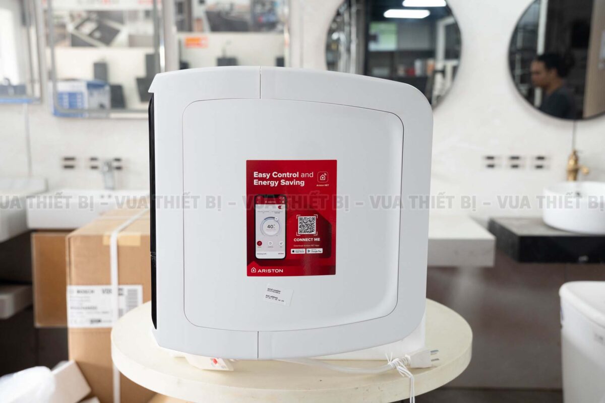 Bình nóng lạnh ARISTON SLIM3 20 TOP WIFI AG+ 20L lít (SL3) ngang gián tiếp 2.5FE 2500w - Ảnh 8