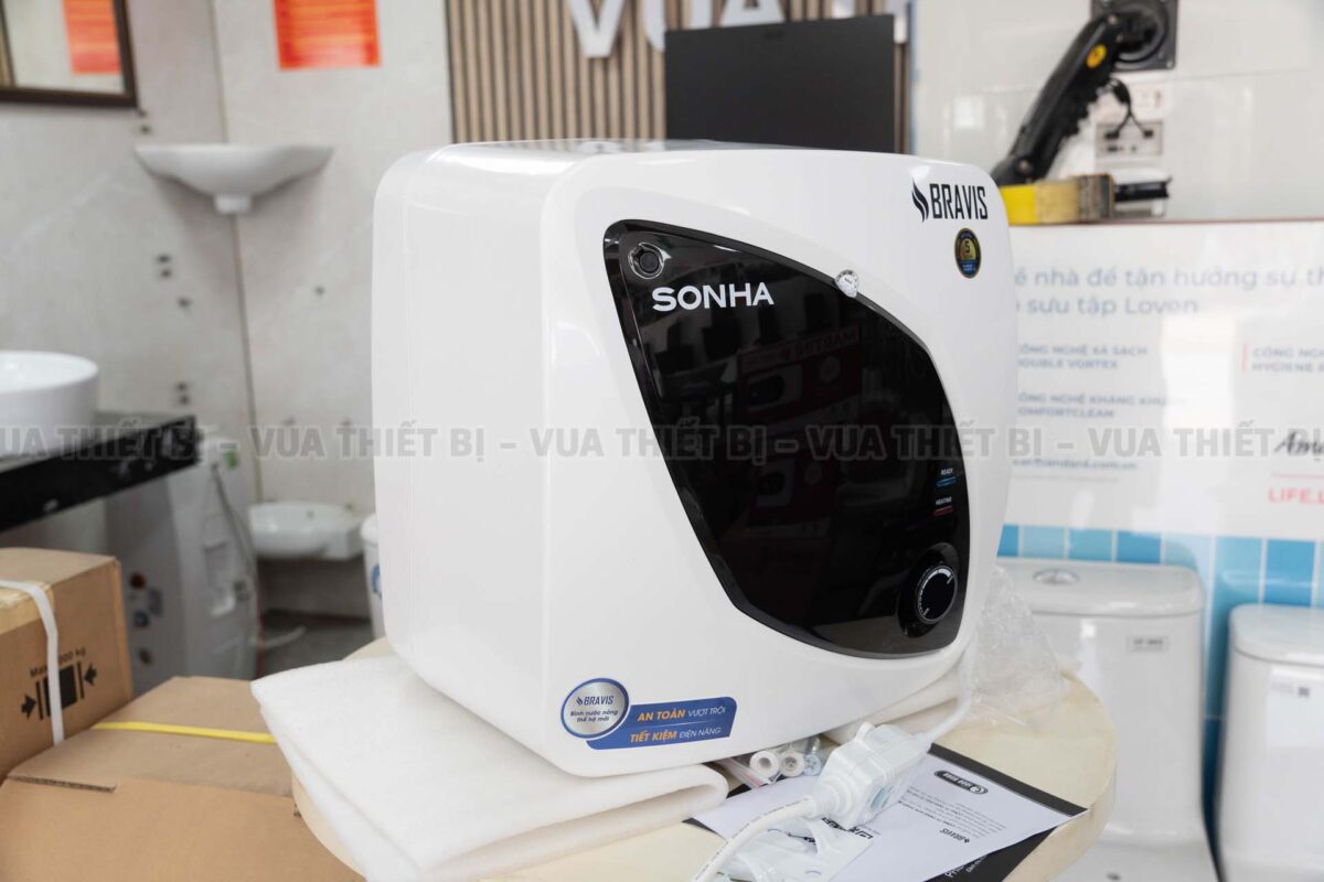 Bình nóng lạnh Sơn Hà BRAVIS SHB-15V 15L lít vuông - Ảnh 6