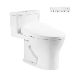 Bồn cầu thông minh TOTO MS855CDW23 nắp rửa điện tử TCF47360GAA