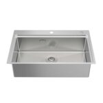 Chậu rửa bát inox Hafele WS HS24-SSN1S-7650 567.20.627 1 hố - Ảnh 2