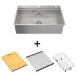 Chậu rửa bát inox Hafele WS HS24-SSN1S-7650 567.20.627 1 hố - Ảnh 4