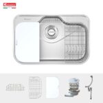 Chậu rửa bát inox KONOX TARI 7851SR 1 hố - Ảnh 3