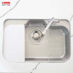 Chậu rửa bát inox KONOX TARI 7851SR 1 hố - Ảnh 4