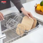 Chậu rửa bát inox KONOX TARI 7851SR 1 hố - Ảnh 8