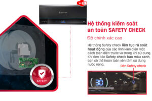 Hệ thống kiểm soát an toàn Safety Check trên Bình nóng lạnh Ariston