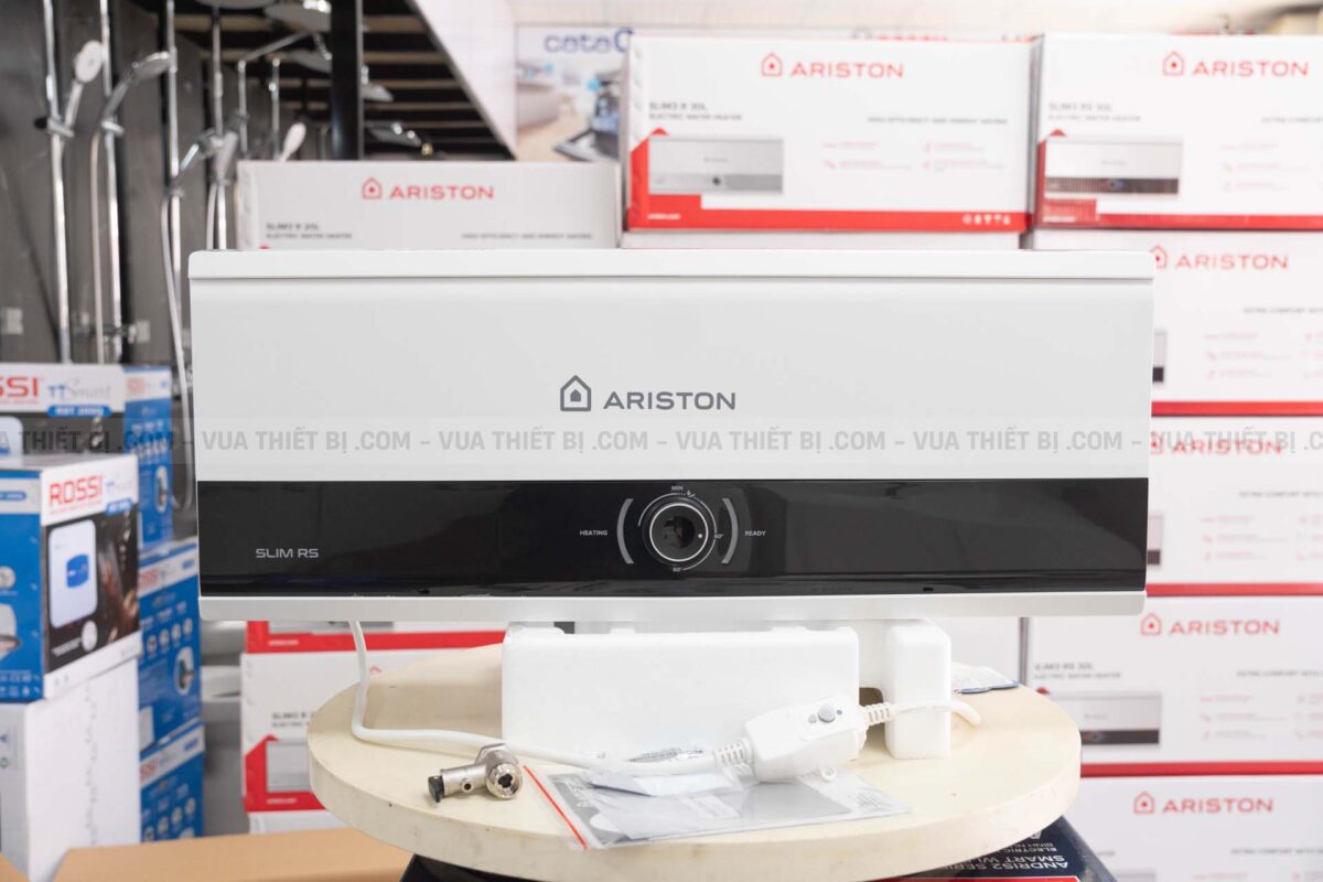 Bình nóng lạnh ARISTON SLIM3 20 RS 20L AG+ lít (SL3) ngang gián tiếp 2.5FE 2500W - Ảnh 4