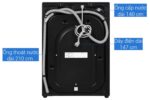 Máy giặt sấy Hitachi BD-D120XGV 12kg 8kg inverter - Ảnh 10
