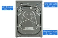 May giat say Hitachi BD D1054HVOS giat 10.5Kg say 7Kg long ngang inverter 10