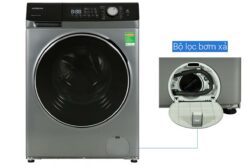 May giat say Hitachi BD D1054HVOS giat 10.5Kg say 7Kg long ngang inverter 9