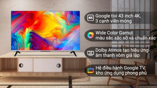 Tivi TCL 43P737 43 inch 4K Google06