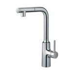 Vòi rửa bát INAX SFV-907SX nóng lạnh rút dây
