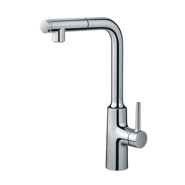Vòi rửa bát INAX SFV-907SX nóng lạnh rút dây
