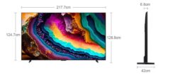 kich thuoc Tivi TCL 98P745 98 inch 4K LED Google