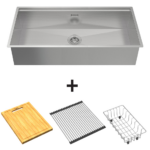 Chậu rửa bát inox Hafele WS R10 HS24-SSN1S-8644 567.24.477 1 hố - Ảnh 4