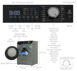 thong so ky thuat May giat Hitachi BD 954HVOS 9.5Kg long ngang inverter