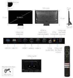 thong so ky thuat Tivi TCL 55C755 55 inch 4K QLED Mini LED Google