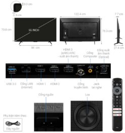 thong so ky thuat Tivi TCL 55P79B Pro 55 inch 4K LED Google