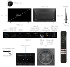thong so ky thuat Tivi TCL 65P79B Pro 65 inch 4K LED Google
