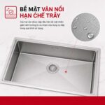 Chậu rửa bát inox Hafele WS R10 HS24-SSN1S-7644 567.24.467 1 hố - Ảnh 8