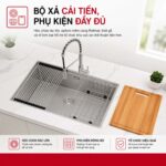 Chậu rửa bát inox Hafele WS R10 HS24-SSN1S-7644 567.24.467 1 hố - Ảnh 10