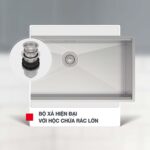 Chậu rửa bát inox Hafele WS R10 HS24-SSN1S-8650 567.20.637 1 hố - Ảnh 3