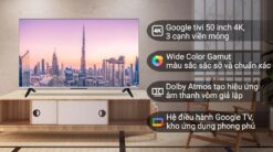 tinh nang Tivi TCL 50P737 50 inch 4K LED Google