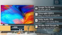 tinh nang Tivi TCL 55P635 55 inch 4K LED Google