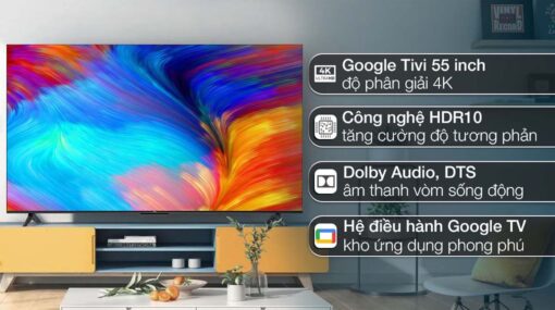 tinh nang Tivi TCL 55P635 55 inch 4K LED Google