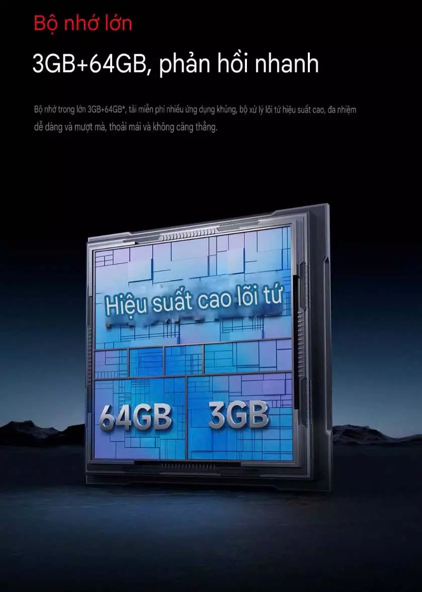 10 Cau hinh manh me RAM 3GB ROM 64GB tivi xiaomi redmi max 85 90 100 inch 2025