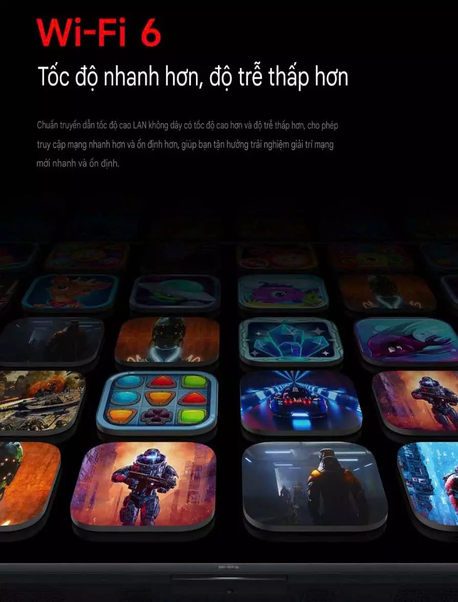 11 Wi Fi 6 Ket noi nhanh va on dinh tivi xiaomi redmi max 85 90 100 inch 2025
